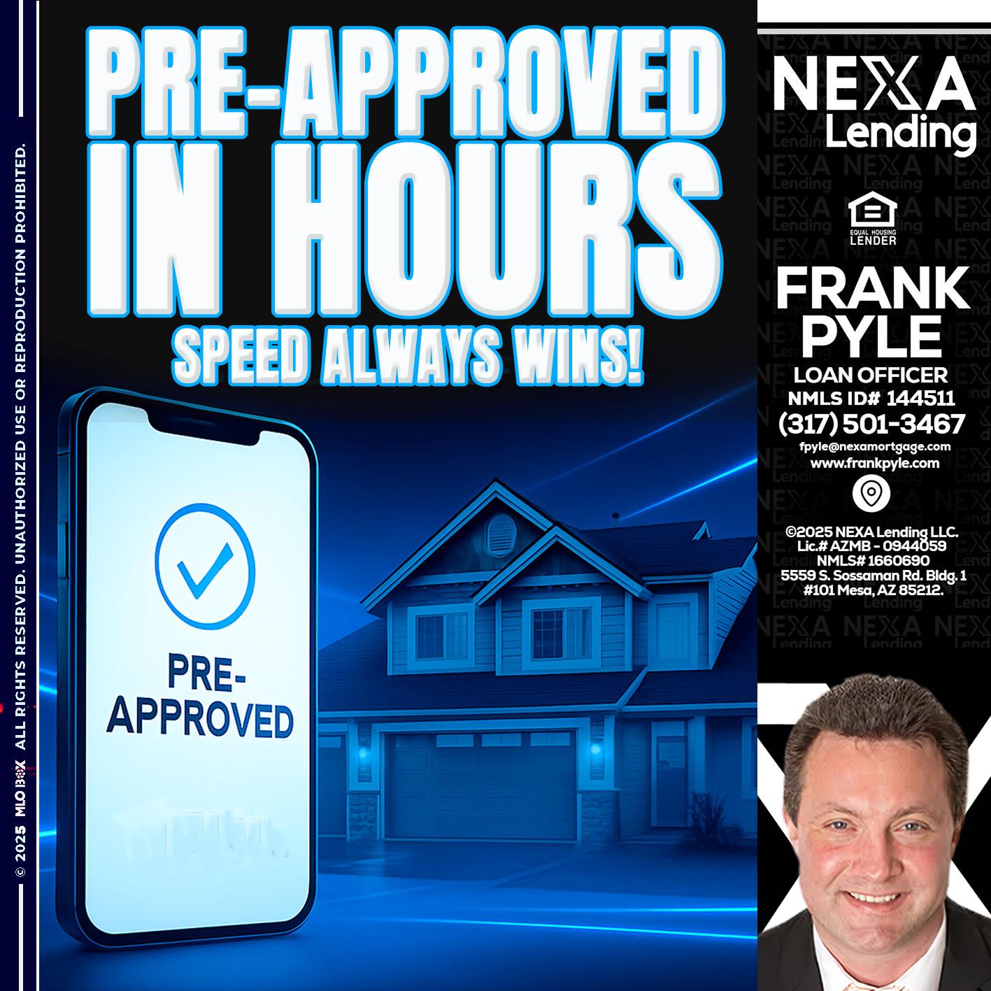 PRE - Frank Pyle -Loan Originator