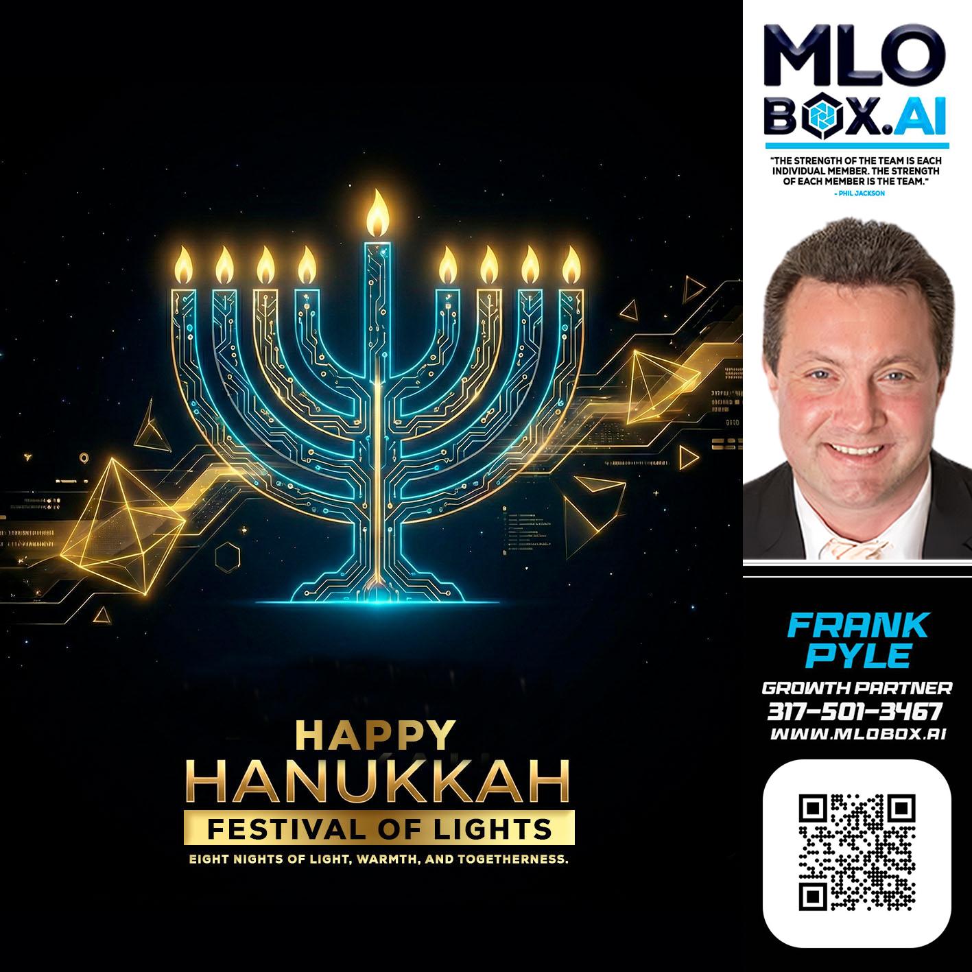 happy Hanukkah - Frank Pyle -Loan Originator