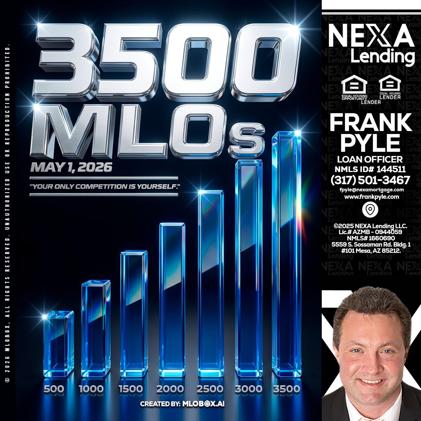 3500 MLOs - Frank Pyle -Loan Originator