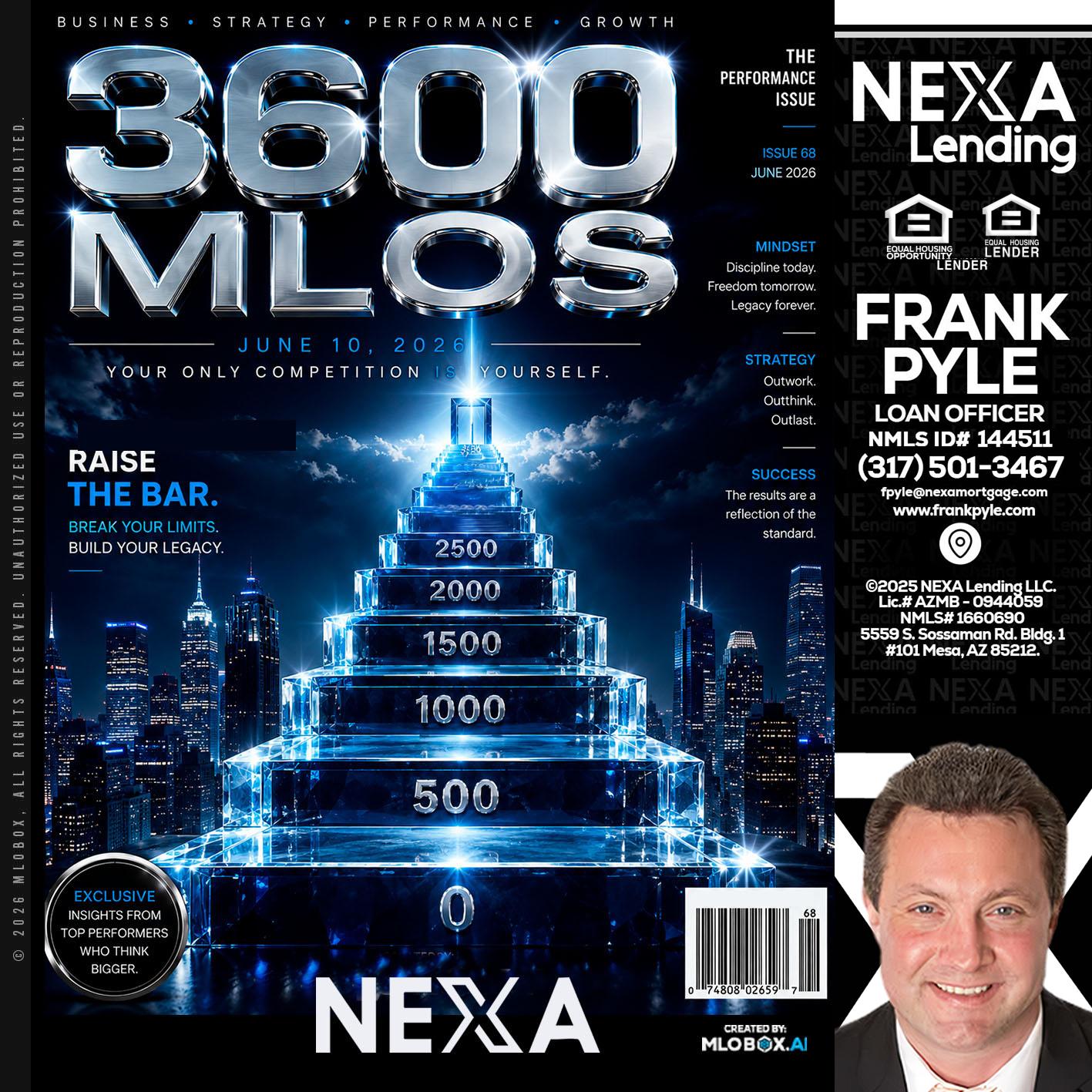 3600 MLOs - Frank Pyle -Loan Originator