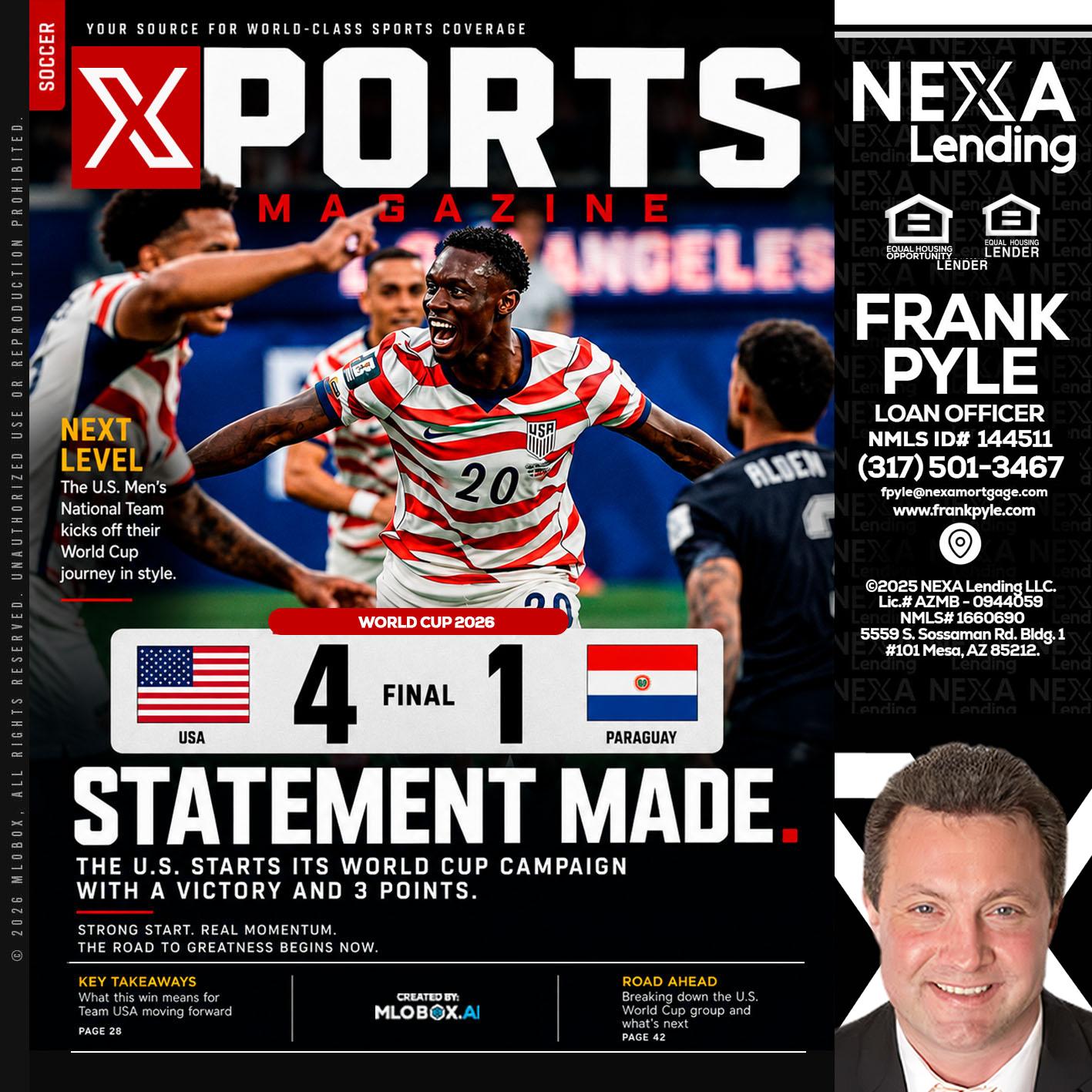 XPORTS - Frank Pyle -Loan Originator