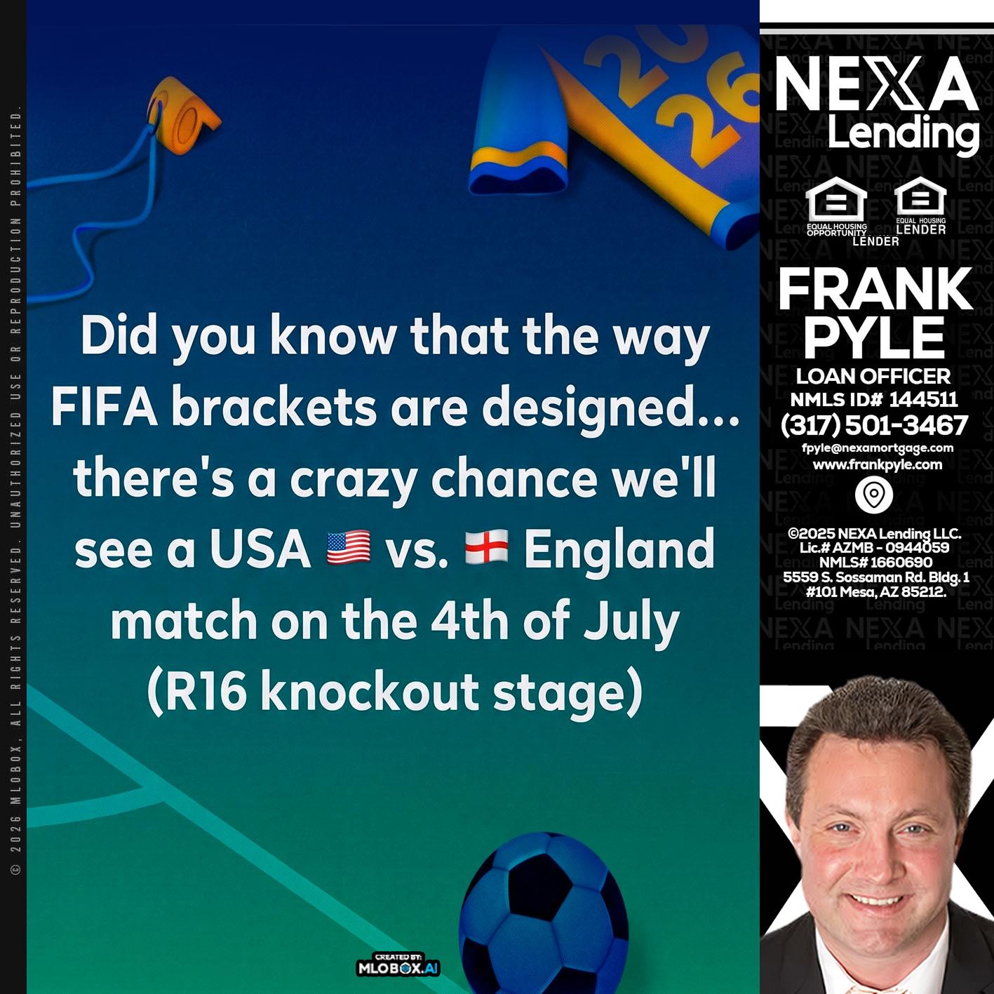 did you know? - Frank Pyle -Loan Originator
