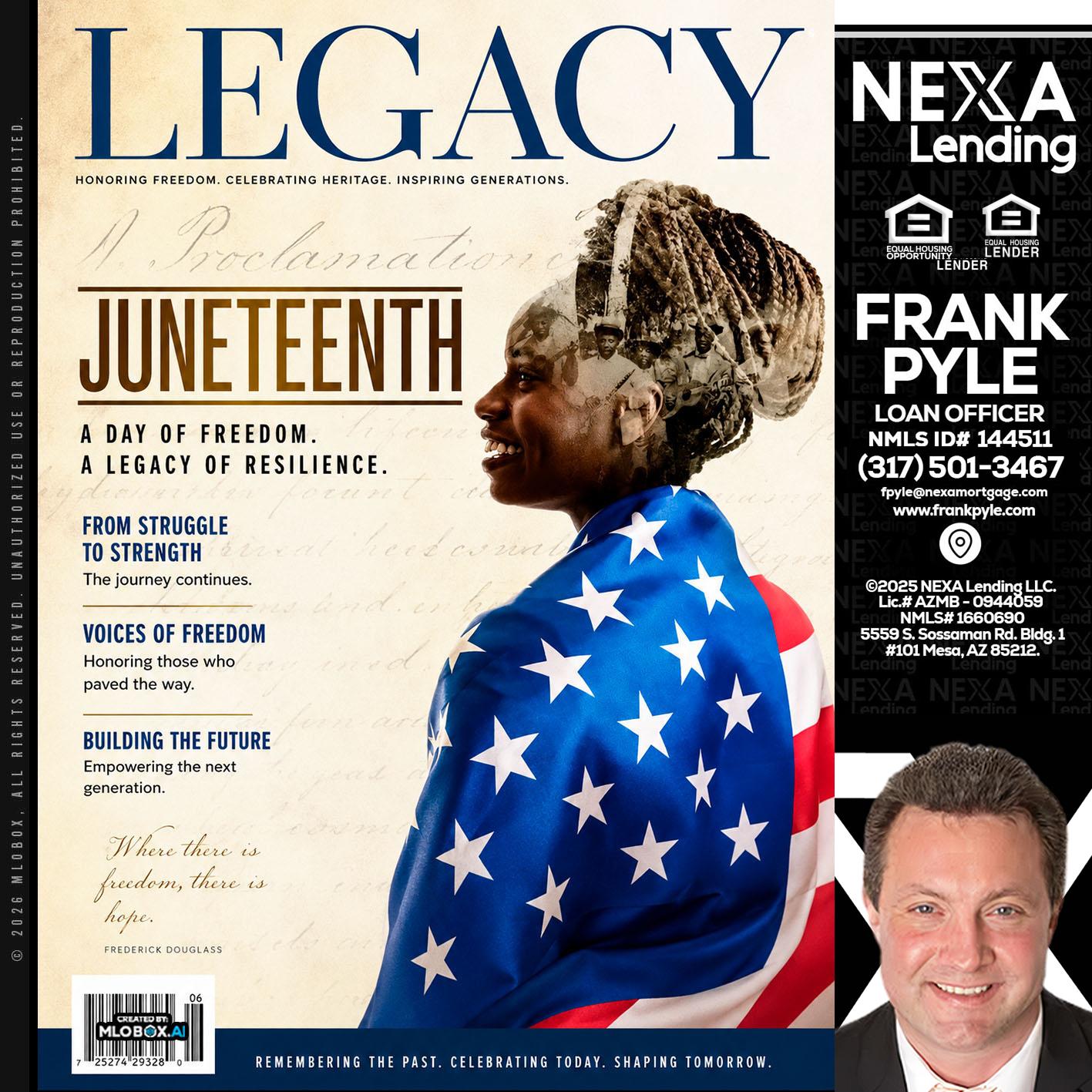 LEGACY - Frank Pyle -Loan Originator