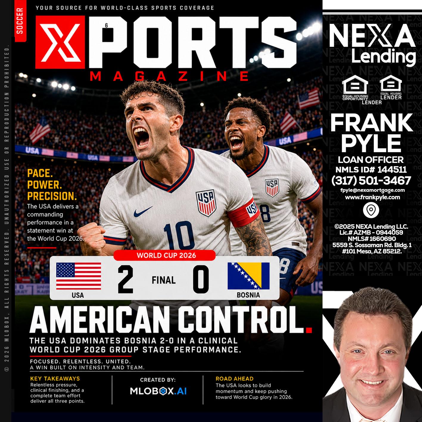 AMERICAN CONTROL - Frank Pyle -Loan Originator