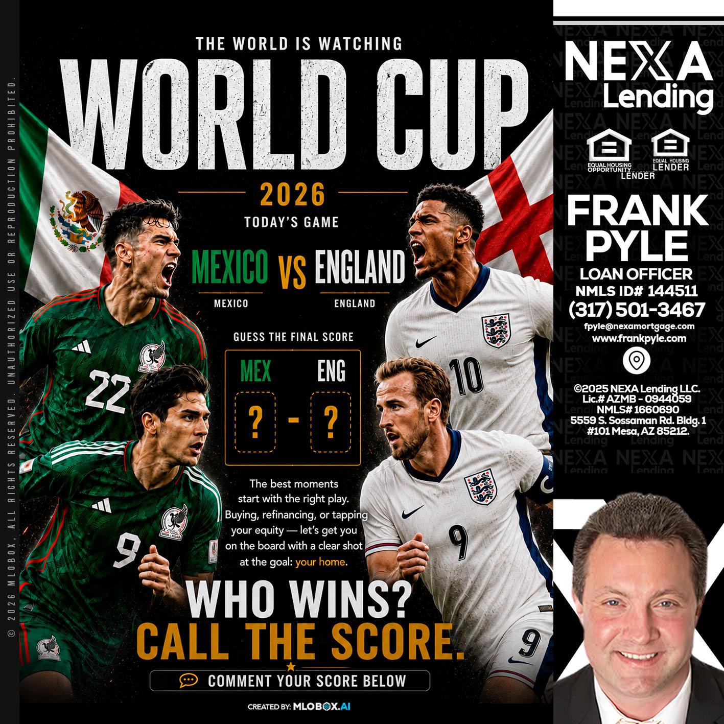 WHO'S WIN - Frank Pyle -Loan Originator